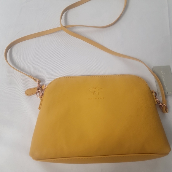 Sophia Allport Bees Collection Mini Shoulder Bag With AnnabelZ Coin Purse - Picture 13 of 14